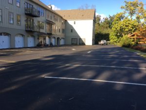 bucks county pavement striping in colors, colored pavement striping bucks county